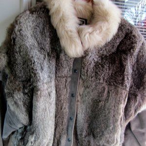 Vintage Pierre Dumont Rabbitt Fur Coat